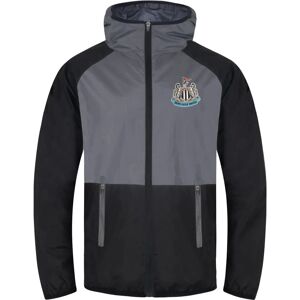 Newcastle United FC Large Black/Grey Official Football Gift Jacket Newcastle United FC Large Black/Grey Official Football Gift Jacket