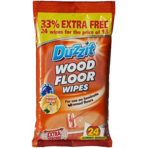 Duzzit Duzzit Wood Floor Wipes - Laminate or Wood - 24 Pack Duzzit Duzzit Wood Floor Wipes - Laminate or Wood - 24 Pack
