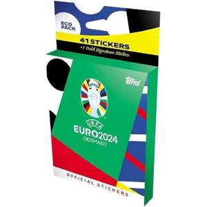 Pacote de Autocolantes Euro 2024 Topps - Coleção Oficial UEFA Pacote de Autocolantes Euro 2024 Topps - Coleção Oficial UEFA