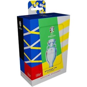 Lata de adesivos Euro 2024 Topps - Merchandising UEFA Lata de adesivos Euro 2024 Topps - Merchandising UEFA