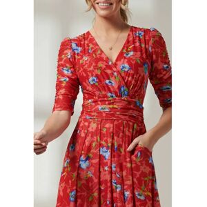 Jolie Moi Gavina Ruched Sleeve Mesh Maxi Dress - Max Dress Jolie Moi Gavina Ruched Sleeve Mesh Maxi Dress - Max Dress