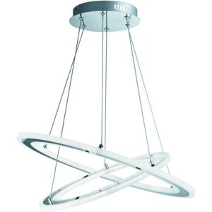 Searchlight Searchlight Solexa LED Ceiling Pendant - Modern Chrome Lighting Searchlight Searchlight Solexa LED Ceiling Pendant - Modern Chrome Lighting