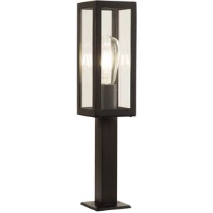 Searchlight Black Bollard Light - Model 6441-450BK - Outdoor Rectangular Post Light Searchlight Black Bollard Light - Model 6441-450BK - Outdoor Rectangular Post Light
