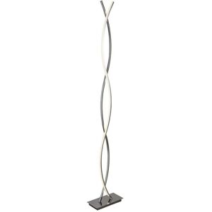 Searchlight Platt LED Floor Lamp - Modern Chrome & Frosted Glass Searchlight Platt LED Floor Lamp - Modern Chrome & Frosted Glass