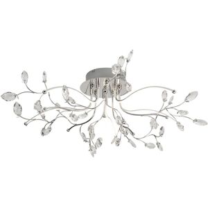 Searchlight Willow LED Ceiling Light - Chrome, 73cm Searchlight Willow LED Ceiling Light - Chrome, 73cm