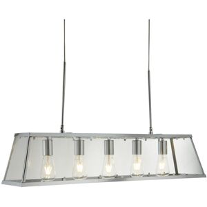 Searchlight Voyager - 5 Light Ceiling Pendant - Chrome Searchlight Voyager - 5 Light Ceiling Pendant - Chrome