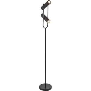 Searchlight Lighting Telescope 2 Light Floor Lamp - Black - Floor Lamp Searchlight Lighting Telescope 2 Light Floor Lamp - Black - Floor Lamp