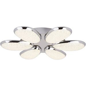 Searchlight Lighting Lori 6 Light LED Flush Ceiling Fitting - Ceiling Light Searchlight Lighting Lori 6 Light LED Flush Ceiling Fitting - Ceiling Light