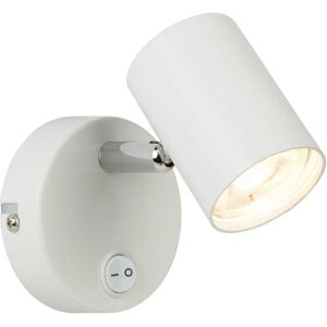 Searchlight Rollo - White Wall Light with Integrated LED Searchlight Rollo - White Wall Light with Integrated LED