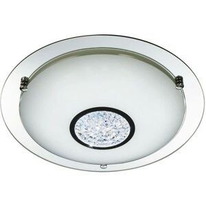 Searchlight Bathroom Chrome LED Ceiling Light - IP44 Searchlight Bathroom Chrome LED Ceiling Light - IP44