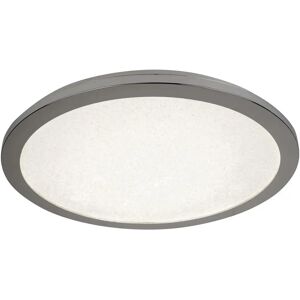 Searchlight Chrome LED Ceiling Light - 30cm, IP44 Searchlight Chrome LED Ceiling Light - 30cm, IP44