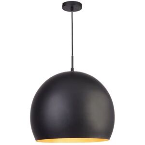 Searchlight Domas Pendant Light - Black & Gold - 42-164cm - Pendant Light Searchlight Domas Pendant Light - Black & Gold - 42-164cm - Pendant Light