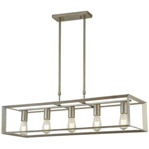 Lampada a sospensione Searchlight Heaton 5 luci - Lampada sospesa Lampada a sospensione Searchlight Heaton 5 luci - Lampada sospesa