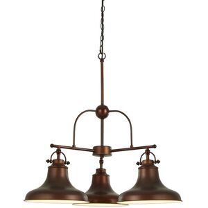 Lampadario Searchlight Dallas a 3 luci Lampadario Searchlight Dallas a 3 luci