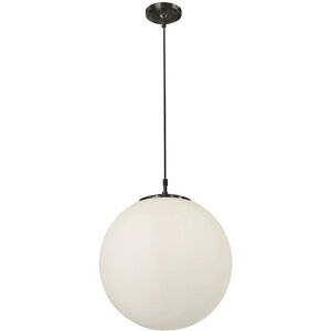 Searchlight Atom 1 Light Globe Pendant - Black - Pendant Light Searchlight Atom 1 Light Globe Pendant - Black - Pendant Light