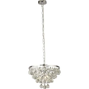 Searchlight Lighting Michelle 4 Light Chrome Ceiling Pendant - Ceiling Pendant Searchlight Lighting Michelle 4 Light Chrome Ceiling Pendant - Ceiling Pendant
