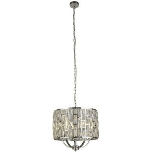 Searchlight Bijou 5 Light Chrome Ceiling Pendant - Ceiling Pendant Searchlight Bijou 5 Light Chrome Ceiling Pendant - Ceiling Pendant