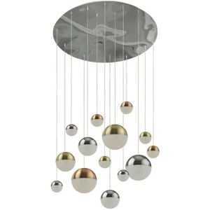 Searchlight Searchlight Planets 14 Light LED Ceiling Pendant - Multi Coloured Searchlight Searchlight Planets 14 Light LED Ceiling Pendant - Multi Coloured