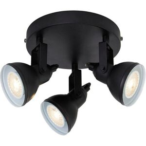 Searchlight Lighting Searchlight Focus 3 Light Spotlight Disk - Black Searchlight Lighting Searchlight Focus 3 Light Spotlight Disk - Black