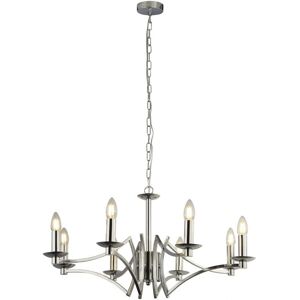 Searchlight Ascot 8 Light Chandelier - Ceiling Light Fixture Searchlight Ascot 8 Light Chandelier - Ceiling Light Fixture
