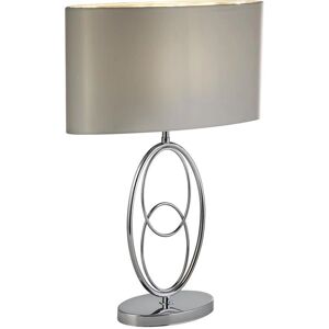 Searchlight Loopy Chrome Dimmable Table Lamp Searchlight Loopy Chrome Dimmable Table Lamp