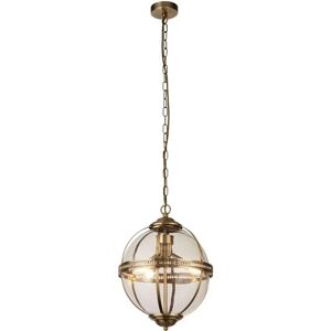 Searchlight Coronet 3 Light Glass Ceiling Pendant - Ceiling Pendant Searchlight Coronet 3 Light Glass Ceiling Pendant - Ceiling Pendant