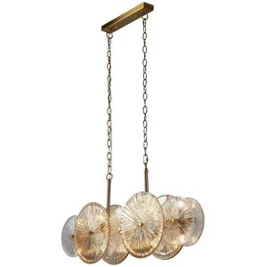 Searchlight Lighting Ruota di Carro 10 Luci - Lampada a sospensione Searchlight Lighting Ruota di Carro 10 Luci - Lampada a sospensione