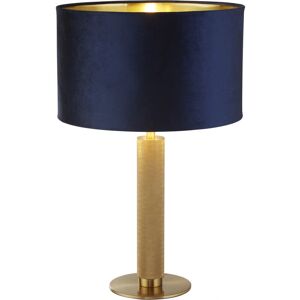 Lampada da tavolo London in velluto blu - Lampada da tavolo Lampada da tavolo London in velluto blu - Lampada da tavolo