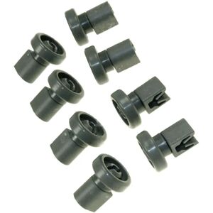 Zanussi Dishwasher Grey Upper Basket Wheels - Dishwasher Parts Zanussi Dishwasher Grey Upper Basket Wheels - Dishwasher Parts