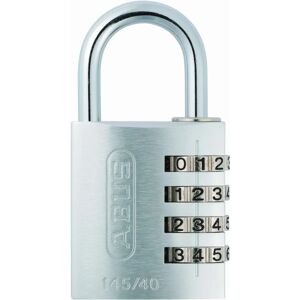 Abus 145/40PLATAB Argento - Lucchetto combinazione versatile Abus 145/40PLATAB Argento - Lucchetto combinazione versatile