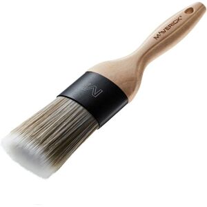 Maverick Series X Paint Brush Set - Coral - Beaver Tail - Synthetic - Decorate Maverick Series X Paint Brush Set - Coral - Beaver Tail - Synthetic - Decorate