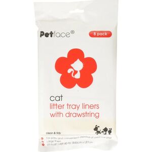Petface Kattenbak met grote liners - Trekkoord Petface Kattenbak met grote liners - Trekkoord