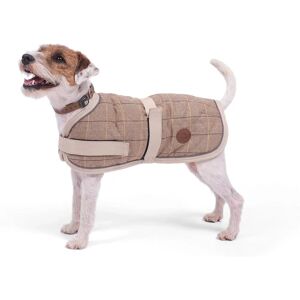 Petface 45cm Tan Tweed Dog Coat - Dog Coat Petface 45cm Tan Tweed Dog Coat - Dog Coat