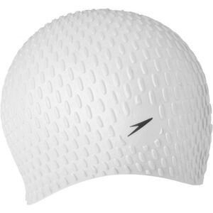 Speedo White Unisex Bubble Swim Cap - Swim Cap Speedo White Unisex Bubble Swim Cap - Swim Cap