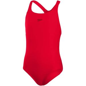 Speedo Girls Endurance+ Medalist Swimsuit - Red UK 4 Speedo Girls Endurance+ Medalist Swimsuit - Red UK 4