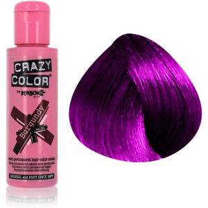 Crazy Color - Semi Permanent Hair Colour - Burgundy Crazy Color - Semi Permanent Hair Colour - Burgundy