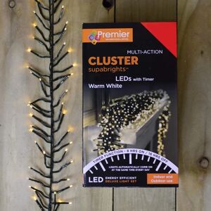 Premier 480 LED Cluster Christmas Tree Lights - Warm White Premier 480 LED Cluster Christmas Tree Lights - Warm White