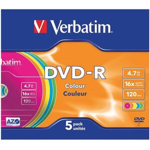 Verbatim - 43557 - 16x - Non-Printable - DVD-R Verbatim - 43557 - 16x - Non-Printable - DVD-R