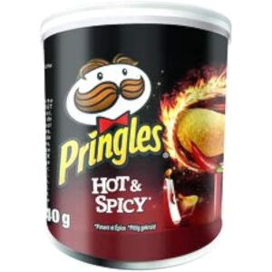 Pringles 40g Hot & Spicy - Snack - Publicité Pringles 40g Hot & Spicy - Snack - Publicité