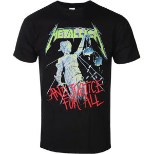 Koszulka Metallica Mężczyźni - And Justice For All - ROCK OFF - METTS12MB RTMTLTSBAJU L - Czarny - Koszulka Koszulka Metallica Mężczyźni - And Justice For All - ROCK OFF - METTS12MB RTMTLTSBAJU L - Czarny - Koszulka