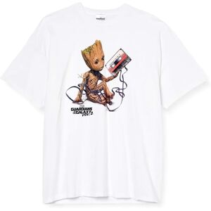 Camiseta Marvel Groot Y Cinta Blanco XXL Camiseta Marvel Groot Y Cinta Blanco XXL