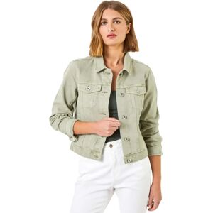 Veste en jean classique en coton de Roman - Sauge - Taille 10 - Publicité Veste en jean classique en coton de Roman - Sauge - Taille 10 - Publicité