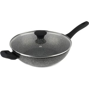 Salter BW05753S Megastone Wok - Hard Stone Non-Stick, 28cm Salter BW05753S Megastone Wok - Hard Stone Non-Stick, 28cm