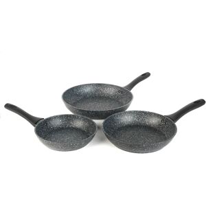 Salter Model BW06235S 3-Piece Fry Pan Set - Non-stick, Induction Salter Model BW06235S 3-Piece Fry Pan Set - Non-stick, Induction
