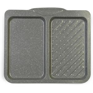 Salter BW10737 Marblestone Split Baking Tray - Non-Stick, 2 Zones Salter BW10737 Marblestone Split Baking Tray - Non-Stick, 2 Zones