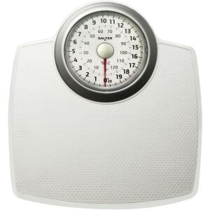Salter White Classic Mechanical Bathroom Scales - Bathro... Salter White Classic Mechanical Bathroom Scales - Bathro...