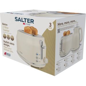 Salter Marca Modello - Slot larghi - Tostapane crema Salter Marca Modello - Slot larghi - Tostapane crema