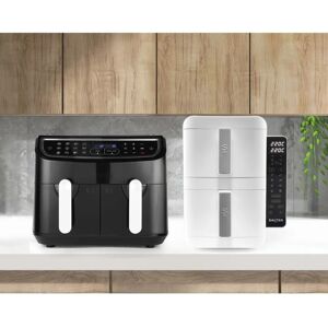 Salter - Verticook Ultra EK6642WHT - 9L Double Basket - Air Fryer Salter - Verticook Ultra EK6642WHT - 9L Double Basket - Air Fryer