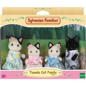 Familia Gato Tuxedo de Sylvanian Families Figura Animal - Figura Animal Familia Gato Tuxedo de Sylvanian Families Figura Animal - Figura Animal