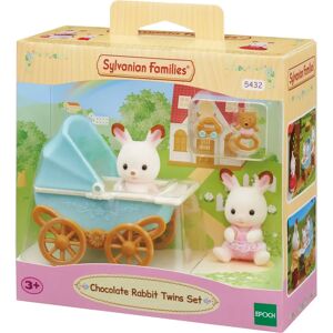 Sylvanian Families Epoch Chocolate Rabbit Twins Set Sylvanian Families Epoch Chocolate Rabbit Twins Set
